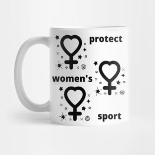 protect women's sport Mug
